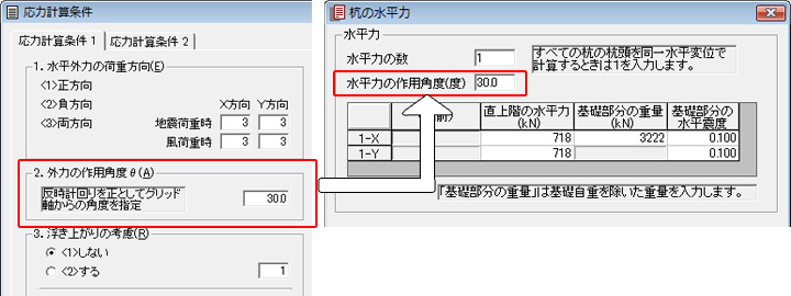 『SS3』[2.3 応力計算条件]