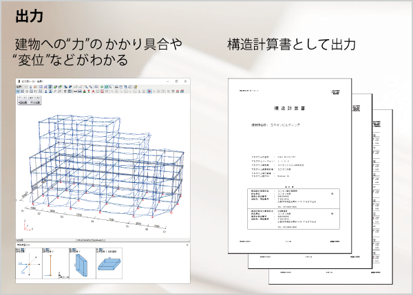 出力のイメージ図